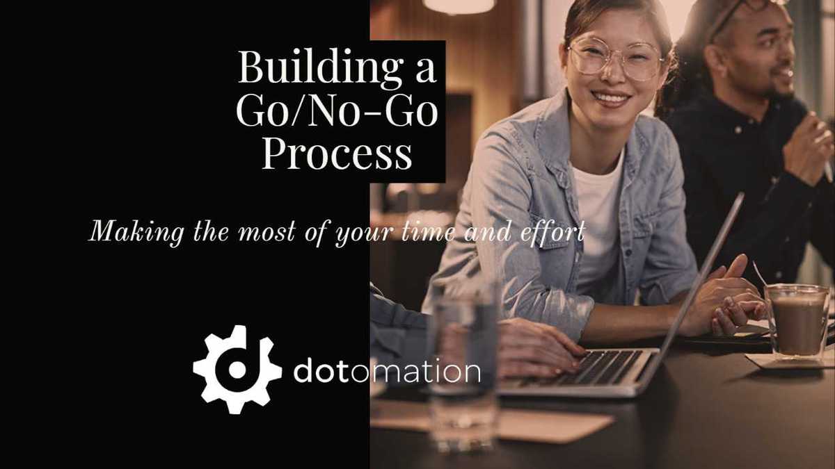 Making the most of your time and effort dotomation consulting llc